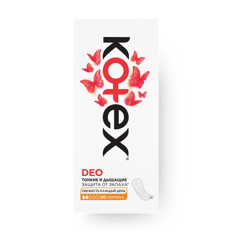 Прокладки ежедневные Kotex Deo Normal