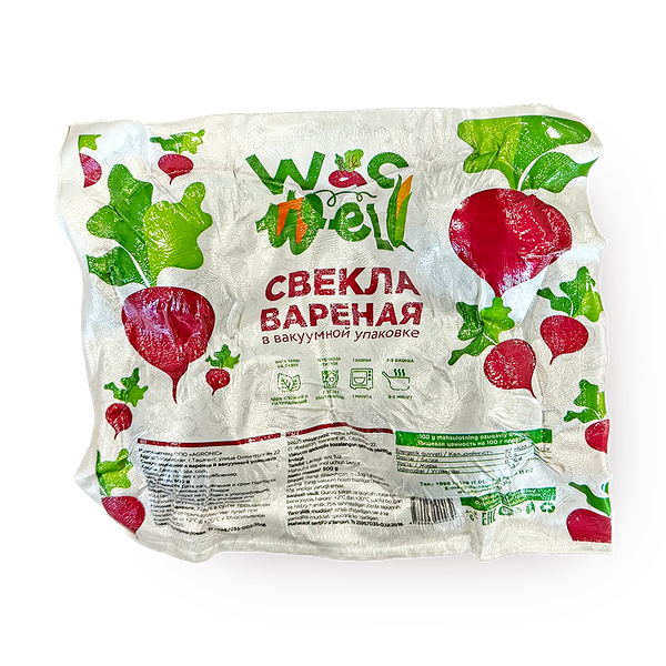 Свёкла варёная Wac Well очищенная