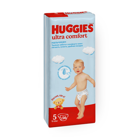 Подгузники Huggies Ultra Comfort 5 12-22 кг