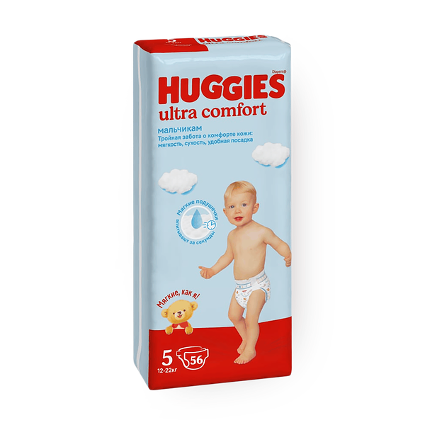 Подгузники Huggies Ultra Comfort 5 12-22 кг