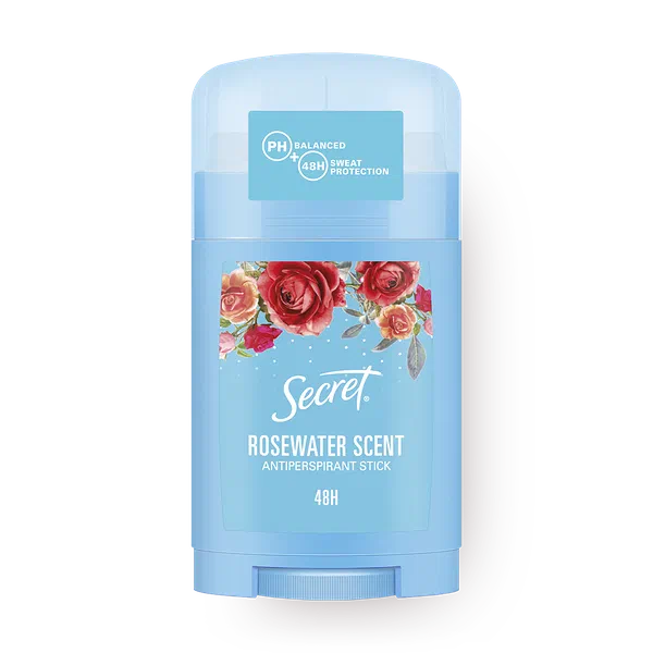 Антиперспирант твёрдый Secret Rosewater Scent