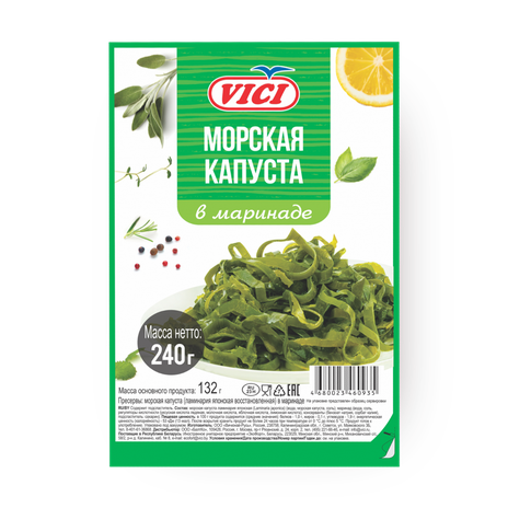 Морская капуста Vici в маринаде