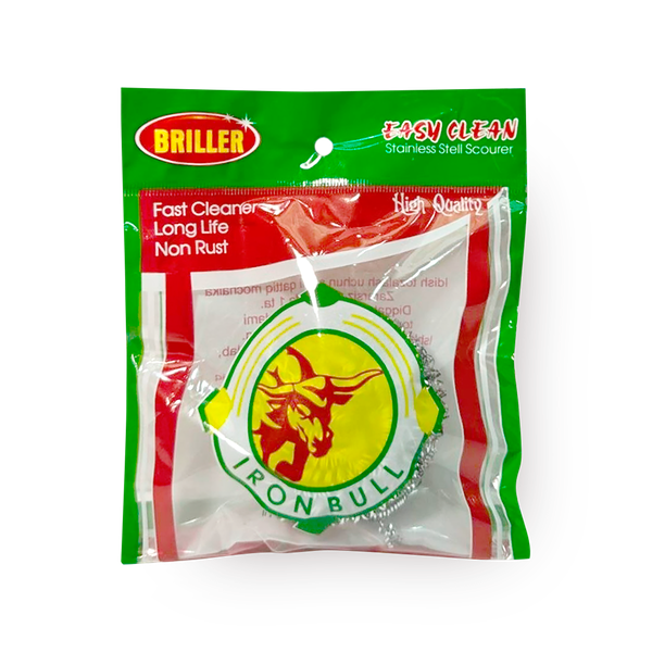 Губка для посуды Briller Стандарт металлическая спиральная