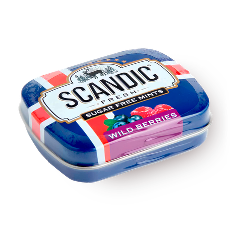 Конфеты Scandic Лeс ягод без сахара