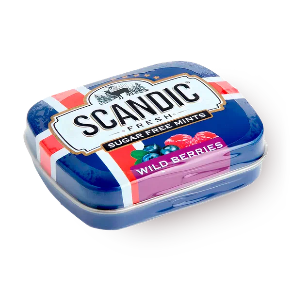 Конфеты Scandic Лeс ягод без сахара