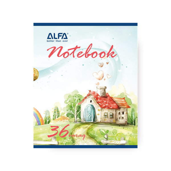 Тетрадь в клетку Alfa 36 листов