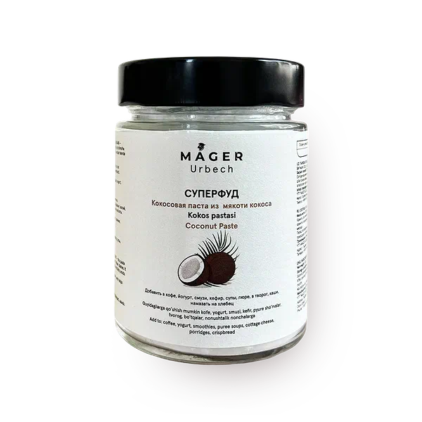 Крем-паста кокосовая Mager Урбеч без сахара
