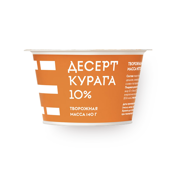 Творожная масса с курагой «Братья Чебурашкины» 10%