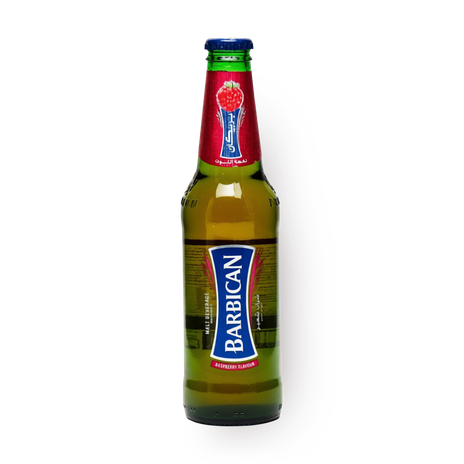 Напиток солодовый безалкогольный Barbican малина газированный