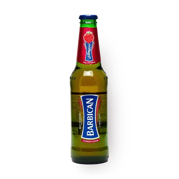 Напиток солодовый безалкогольный Barbican малина газированный