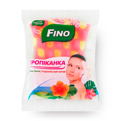 Губка банная «Тропiканка»