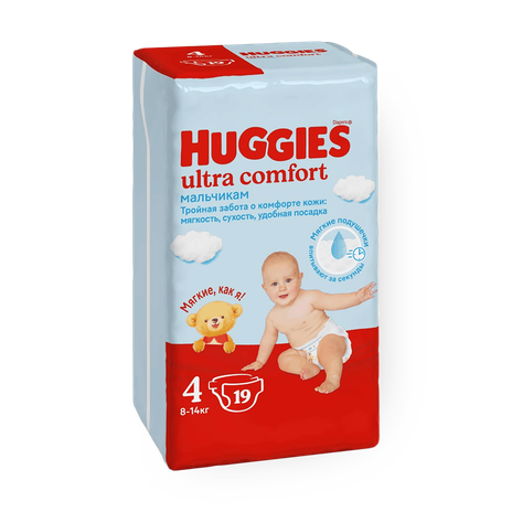Подгузники Huggies Ultra Comfort 4 8-14 кг