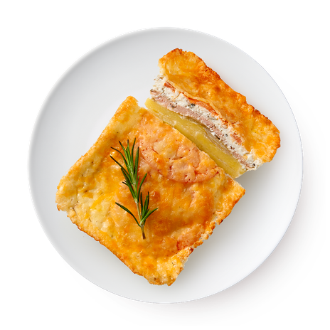 Свинина по-французски под сыром с картофелем Eggsellent x Лавка