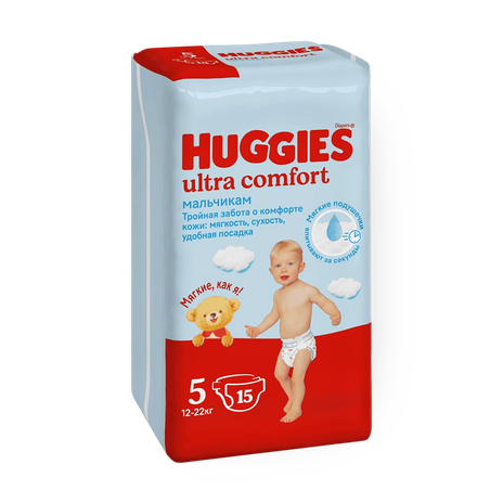 Подгузники Huggies Ultra Comfort 5 12-22 кг