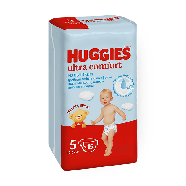 Подгузники Huggies Ultra Comfort 5 12-22 кг
