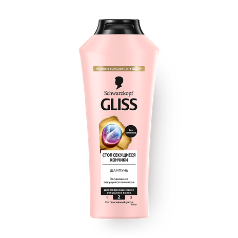 Шампунь Gliss Стоп секущиеся кончики