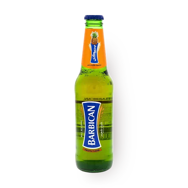 Напиток солодовый безалкогольный Barbican ананас газированный