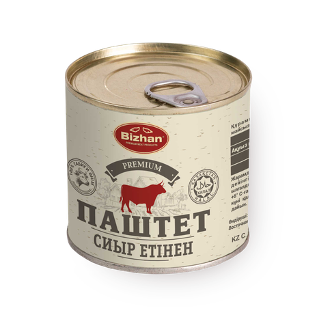 Паштет мясной говяжий «Бижан»
