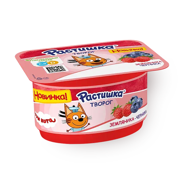 Творожок Rastishka Cheese земляника-черника