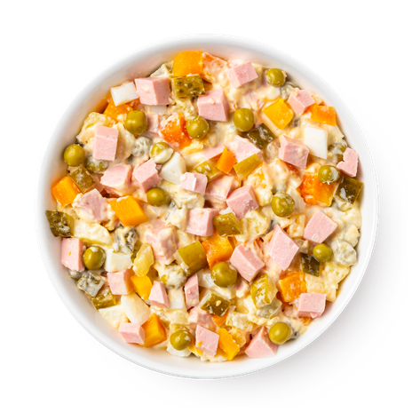 Салат Оливье с колбасой «Из Лавки»