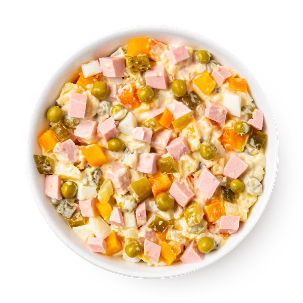 Салат Оливье с колбасой «Из Лавки»