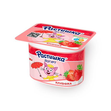 Творожок Rastishka Cheese клубника