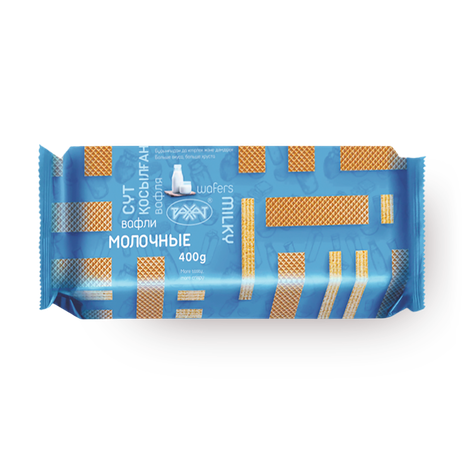 Вафли молочные «Рахат»