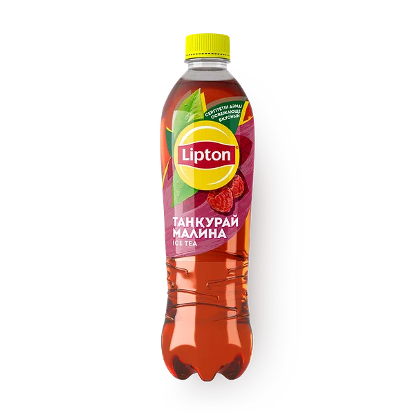 Чай холодный чёрный Lipton Tea малина