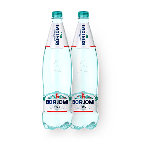Вода минеральная Borjomi, 1.25L 2шт