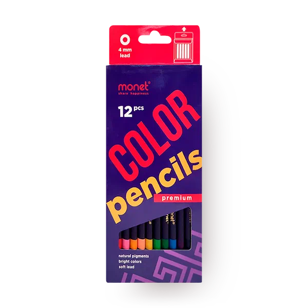 Карандаши цветные Monet Holographic Purple