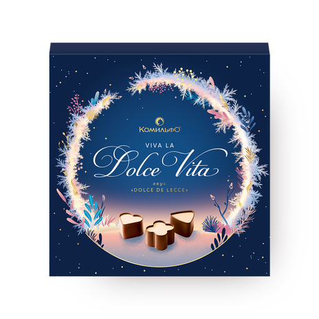 Конфеты шоколадные Dolce Vita «Комильфо» с печеньем со вкусом сливок