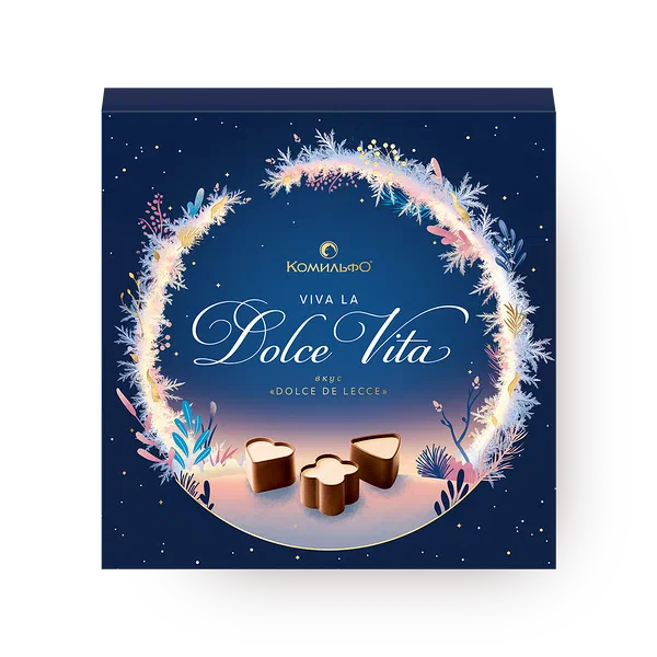Конфеты шоколадные Dolce Vita «Комильфо» с печеньем со вкусом сливок