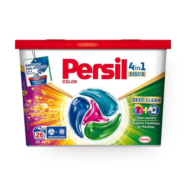 Капсулы для стирки Persil Discs Color 4 в 1