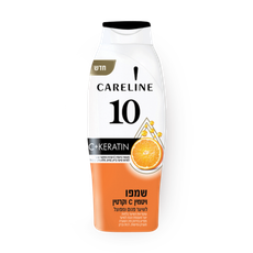 Carline 10 vitamin C and keratin shampoo for damaged and split hair