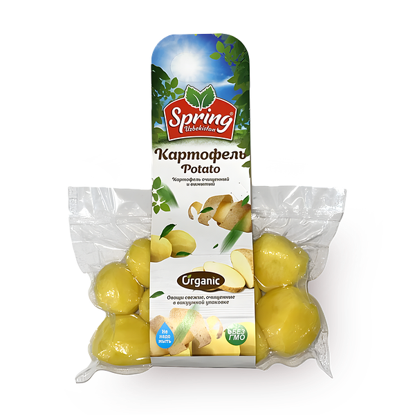 Картофель очищенный Spring свежий