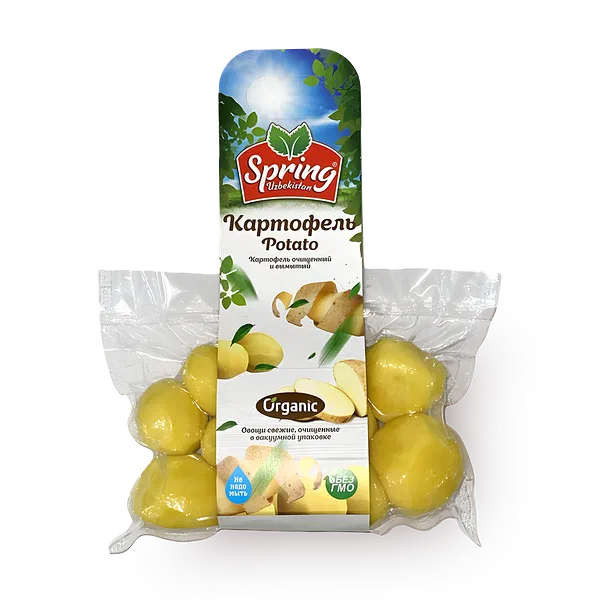 Картофель очищенный Spring свежий