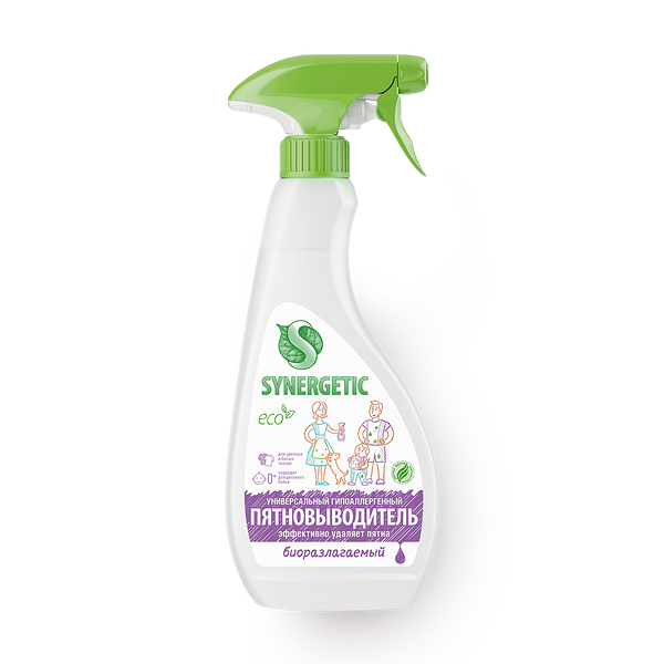 Пятновыводитель универсальный Synergetic спрей
