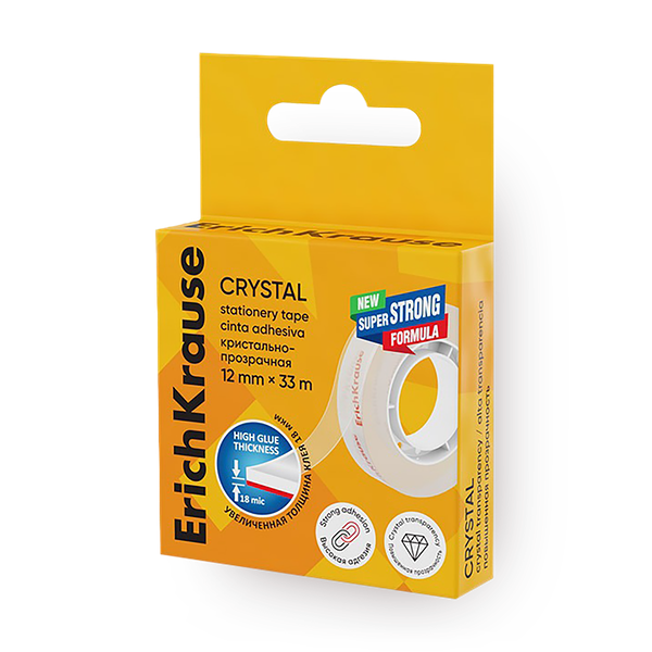 Клейкая лента Erich Krause Crystal