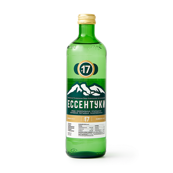 Вода минеральная «Ессентуки №17» газированная