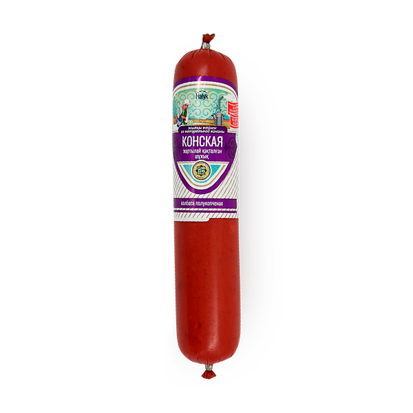 Колбаса конская «Народные колбасы» полукопчёная