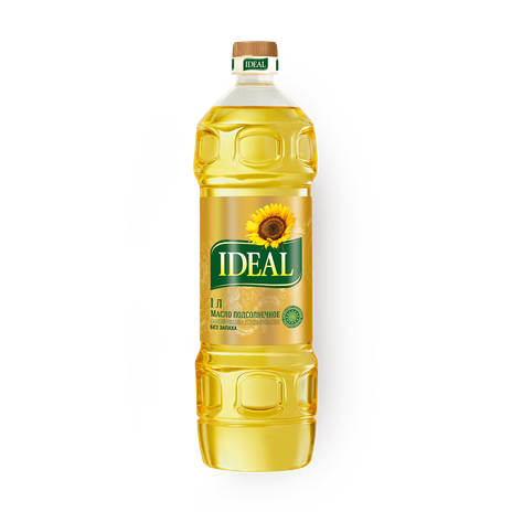 Масло подсолнечное Ideal рафинированное