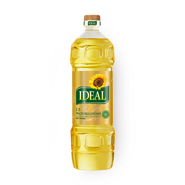 Масло подсолнечное Ideal рафинированное