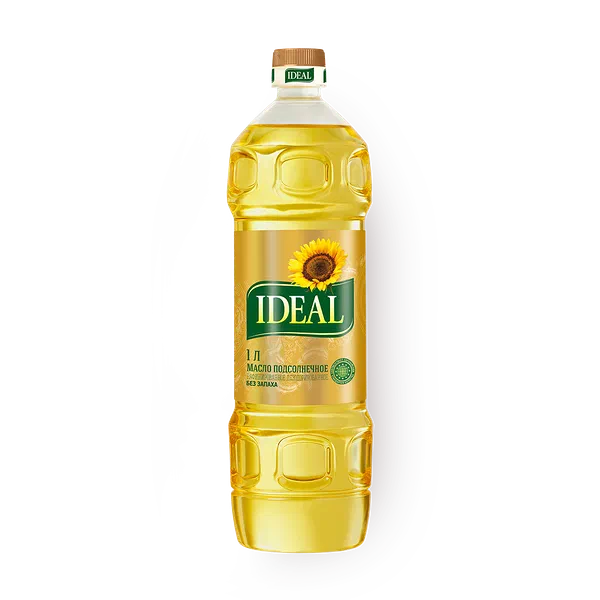 Масло подсолнечное Ideal рафинированное