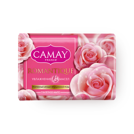 Мыло туалетное Camay Romantique с ароматом французской розы