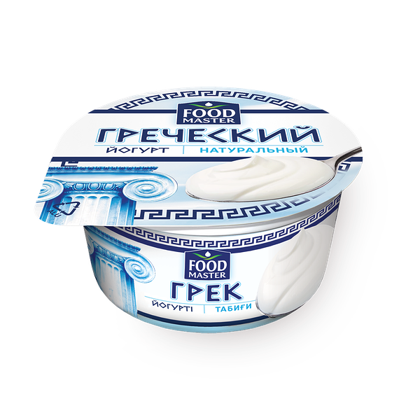 Йогурт греческий «Фудмастер», натуральный 8,4%