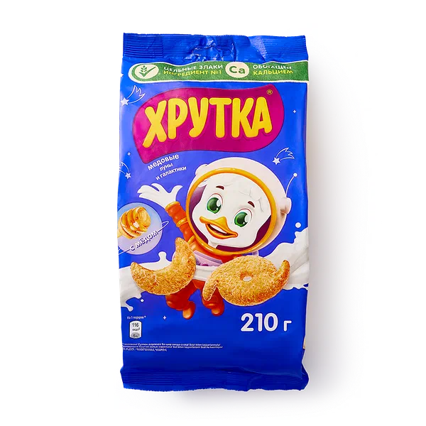 Готовый завтрак Луны и галактики медовые «Хрутка»