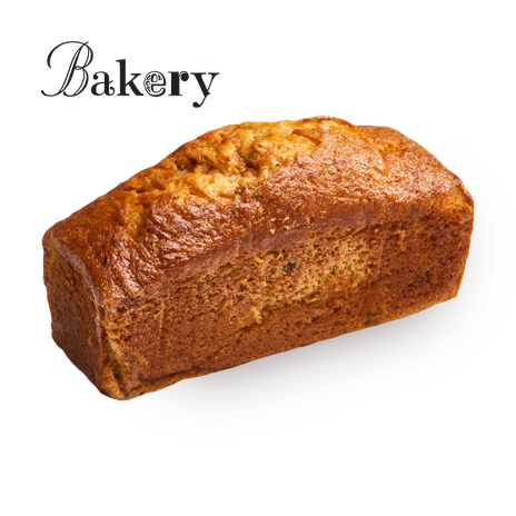 Bakery Moist carrot and nuts cake with walnuts and raisins