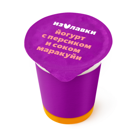Йогурт «Из Лавки» персик-маракуйя 1,5%