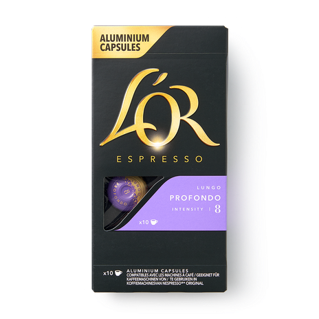 Кофе в капсулах Lungo Profondo L'OR для Nespresso