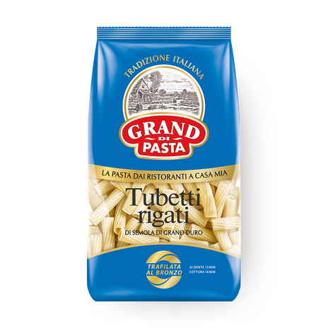 Макароны Grand di Pasta Tubetti rigati